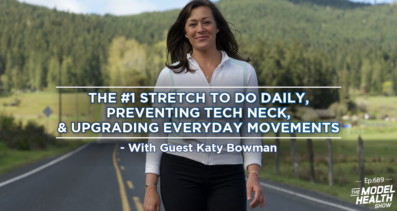 TMHS 689: The #1 Stretch To Do Daily, Preventing Tech Neck